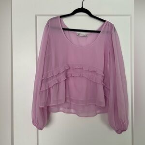 Abercrombie & Fitch Lavender Blouse